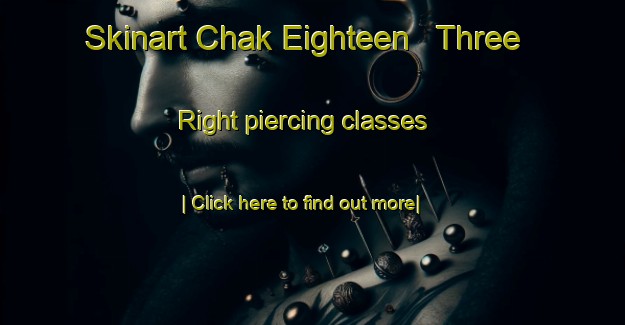 Skinart Chak Eighteen   Three Right piercing classes-United Kingdom