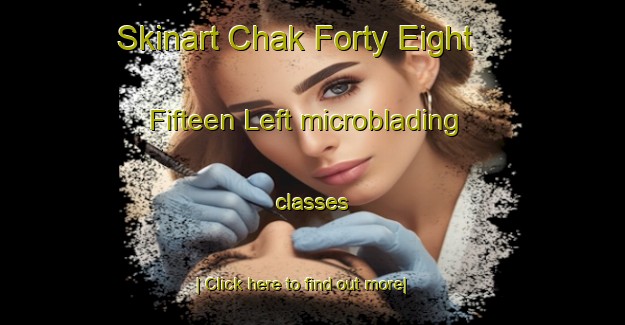 Skinart Chak Forty Eight  Fifteen Left microblading classes-United Kingdom