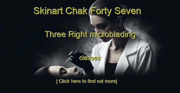 Skinart Chak Forty Seven  Three Right microblading classes-United Kingdom