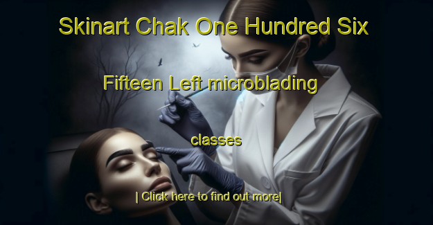 Skinart Chak One Hundred Six  Fifteen Left microblading classes-United Kingdom