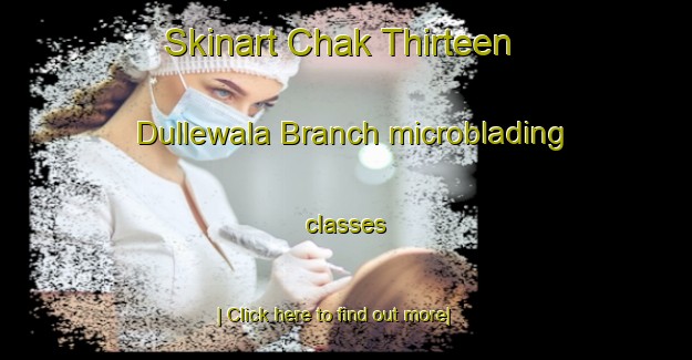 Skinart Chak Thirteen Dullewala Branch microblading classes-United Kingdom