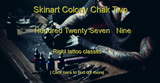 Skinart Colony Chak Two Hundred Twenty Seven   Nine Right tattoo classes-United Kingdom