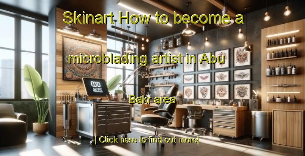 Skinart How to become a microblading artist in Abu Bakr area-United Kingdom