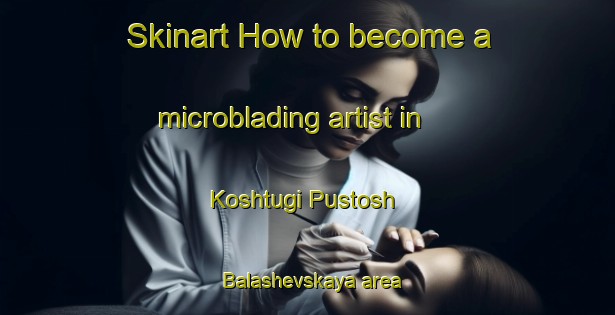 Skinart How to become a microblading artist in Koshtugi Pustosh  Balashevskaya area-United Kingdom