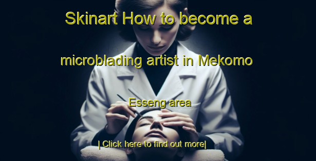 Skinart How to become a microblading artist in Mekomo Esseng area-United Kingdom