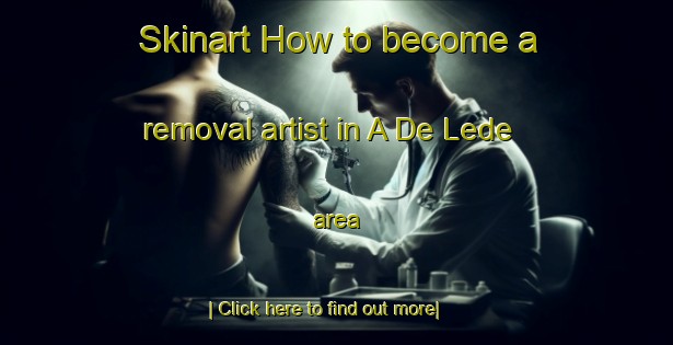 Skinart How to become a removal artist in A De Lede area-United Kingdom