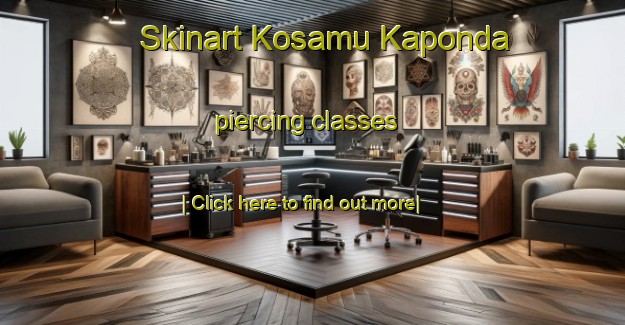 Skinart Kosamu Kaponda piercing classes-United Kingdom