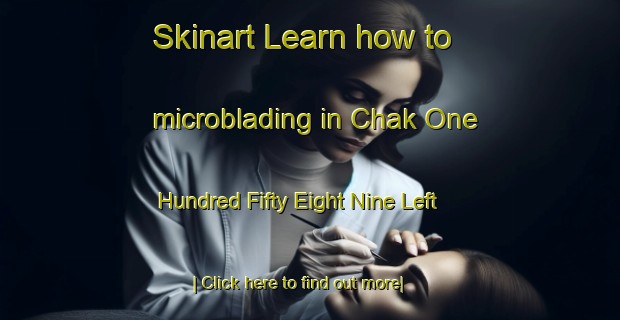 Skinart Learn how to microblading in Chak One Hundred Fifty Eight Nine Left-United Kingdom