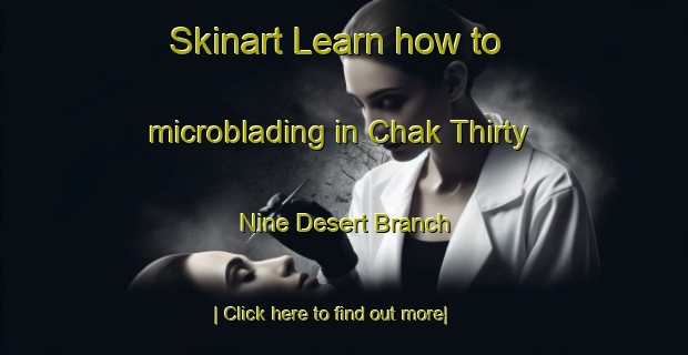 Skinart Learn how to microblading in Chak Thirty Nine Desert Branch-United Kingdom