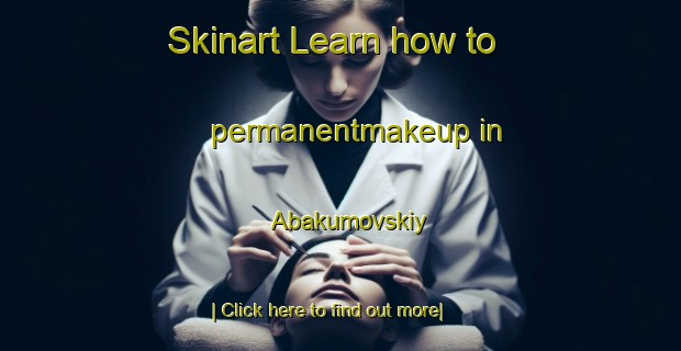 Skinart Learn how to permanentmakeup in Abakumovskiy-United Kingdom