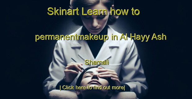 Skinart Learn how to permanentmakeup in Al Hayy Ash Shamali-United Kingdom