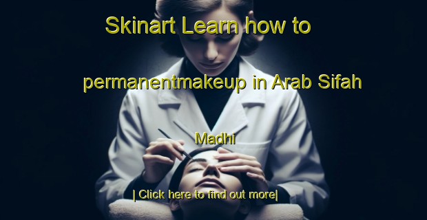 Skinart Learn how to permanentmakeup in Arab Sifah Madhi-United Kingdom