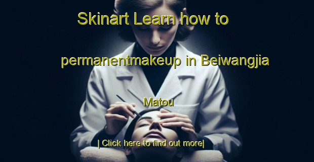 Skinart Learn how to permanentmakeup in Beiwangjia Matou-United Kingdom