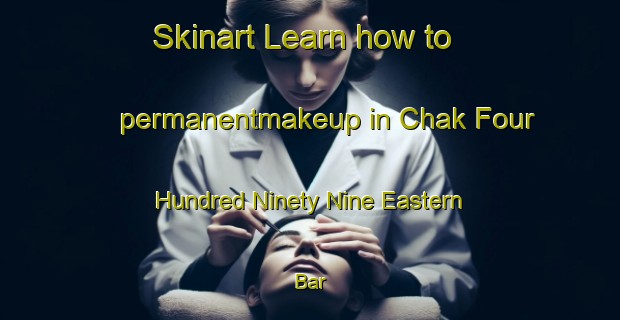 Skinart Learn how to permanentmakeup in Chak Four Hundred Ninety Nine Eastern Bar-United Kingdom