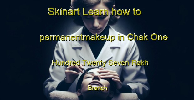 Skinart Learn how to permanentmakeup in Chak One Hundred Twenty Seven Rakh Branch-United Kingdom