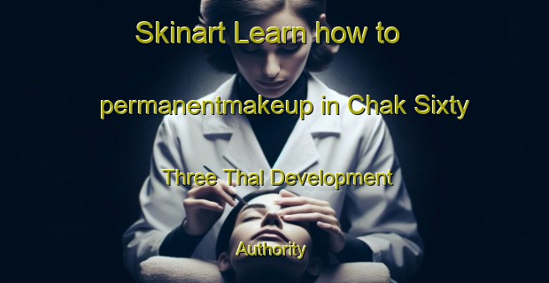 Skinart Learn how to permanentmakeup in Chak Sixty Three Thal Development Authority-United Kingdom