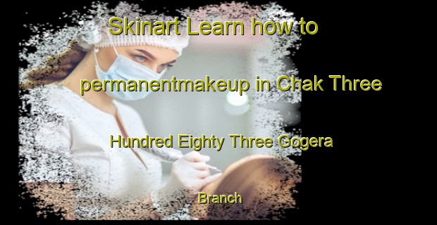 Skinart Learn how to permanentmakeup in Chak Three Hundred Eighty Three Gogera Branch-United Kingdom