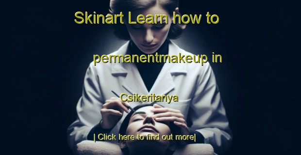 Skinart Learn how to permanentmakeup in Csikeritanya-United Kingdom