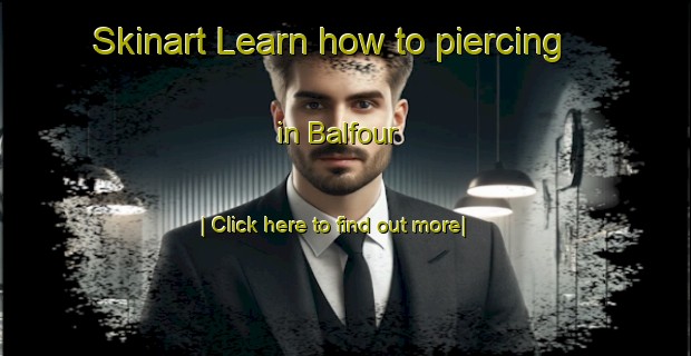 Skinart Learn how to piercing in Balfour-United Kingdom