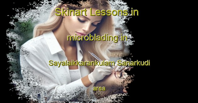 Skinart Lessons in microblading in Sayalaikkarankulam Sanarkudi area-United Kingdom