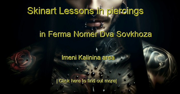 Skinart Lessons in piercings in Ferma Nomer Dva Sovkhoza Imeni Kalinina area-United Kingdom