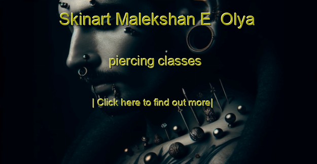 Skinart Malekshan E  Olya piercing classes-United Kingdom