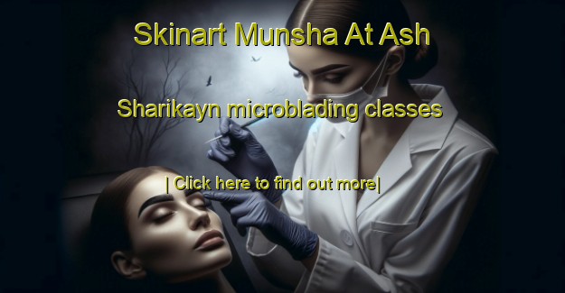 Skinart Munsha At Ash Sharikayn microblading classes-United Kingdom