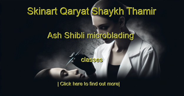 Skinart Qaryat Shaykh Thamir Ash Shibli microblading classes-United Kingdom