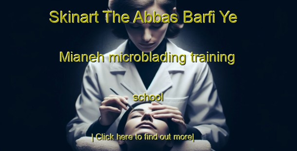 Skinart The Abbas Barfi Ye Mianeh microblading training school-United Kingdom