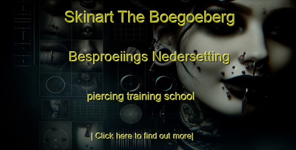 Skinart The Boegoeberg Besproeiings Nedersetting piercing training school-United Kingdom