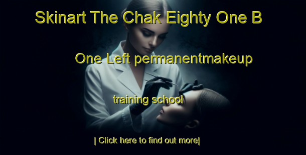 Skinart The Chak Eighty One B   One Left permanentmakeup training school-United Kingdom