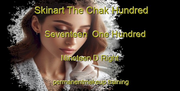 Skinart The Chak Hundred Seventeen  One Hundred Nineteen D Right permanentmakeup training school-United Kingdom