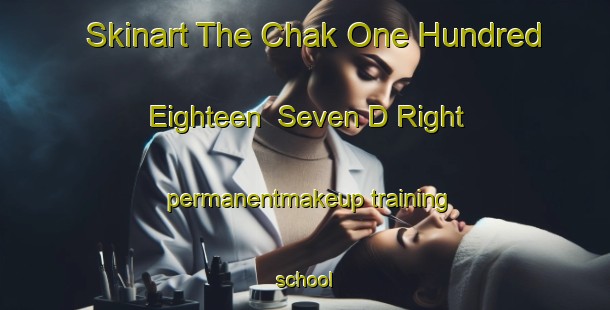 Skinart The Chak One Hundred Eighteen  Seven D Right permanentmakeup training school-United Kingdom