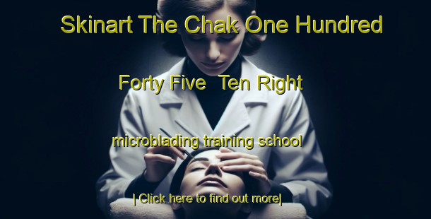 Skinart The Chak One Hundred Forty Five  Ten Right microblading training school-United Kingdom