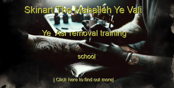 Skinart The Mahalleh Ye Vali Ye  Asr removal training school-United Kingdom