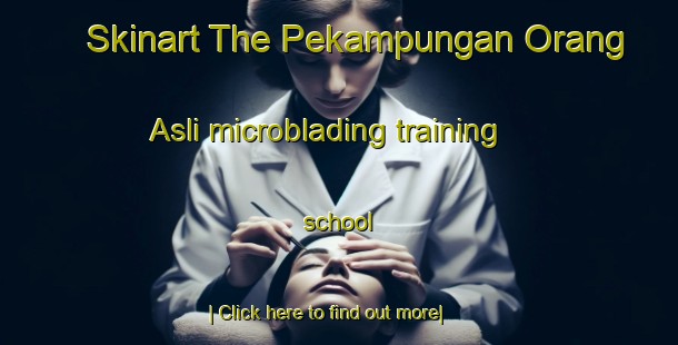 Skinart The Pekampungan Orang Asli microblading training school-United Kingdom