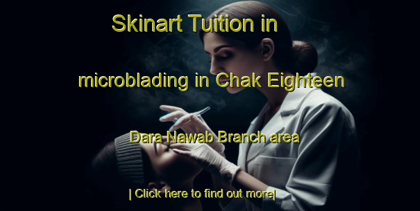 Skinart Tuition in microblading in Chak Eighteen Dara Nawab Branch area-United Kingdom