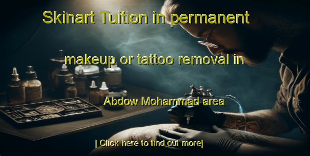 Skinart Tuition in permanent makeup or tattoo removal in Abdow Mohammad area-United Kingdom