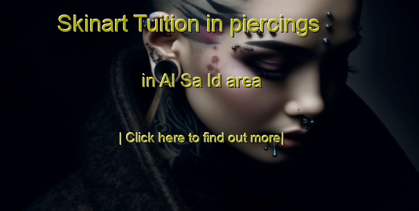 Skinart Tuition in piercings in Al Sa Id area-United Kingdom